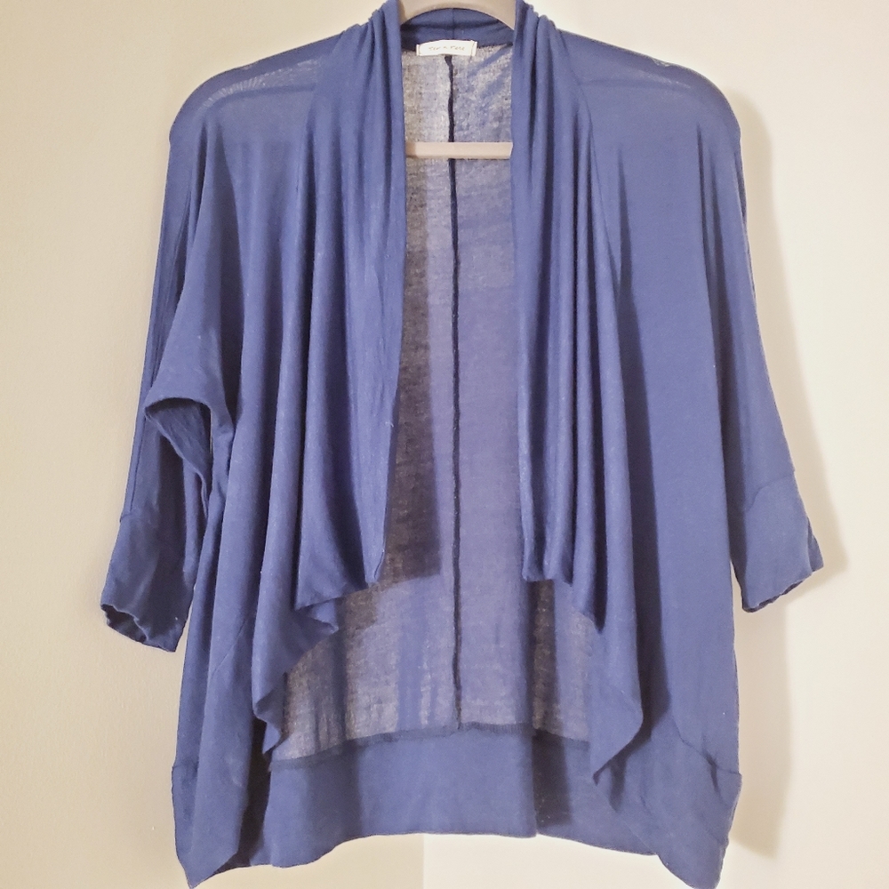 Navy blue cardigan